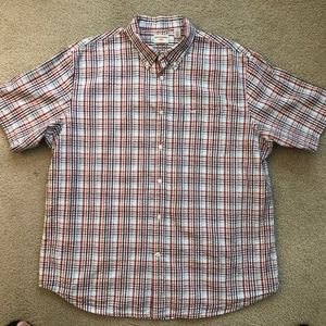 Dockers 100% cotton short sleeve seersucker shirt